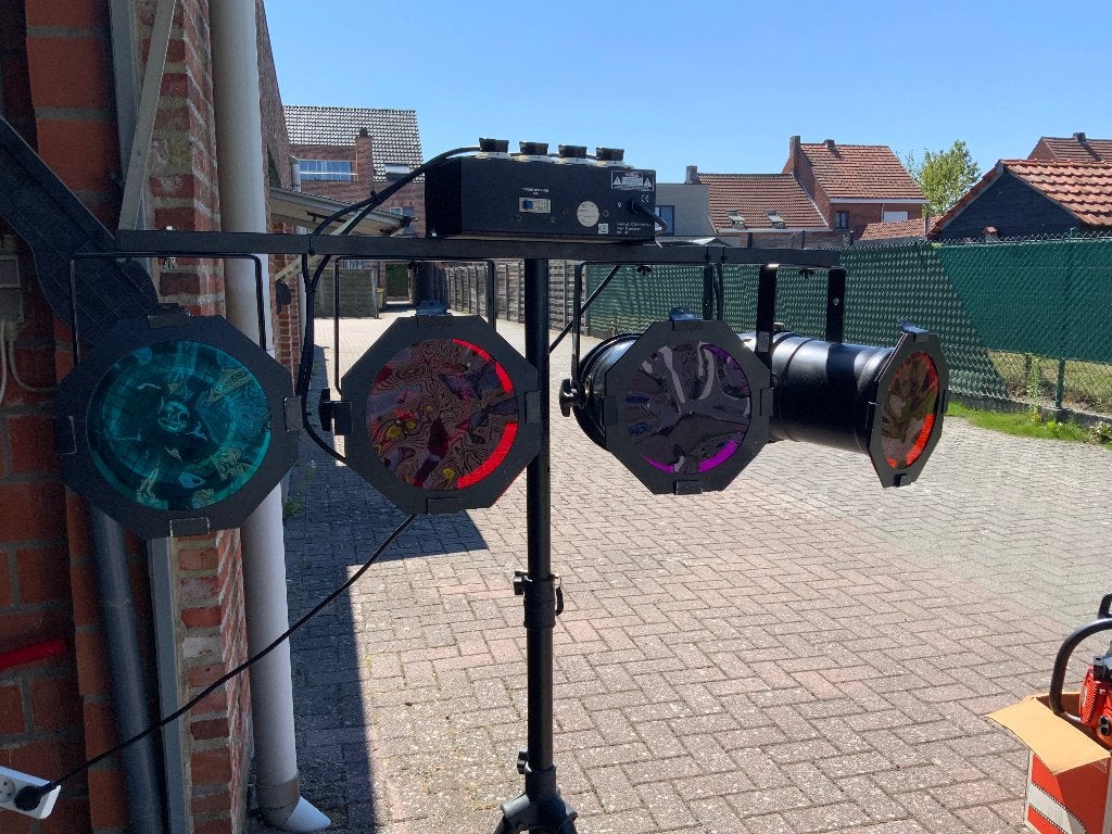 Disco lampenset, Ophalen, Gebruikt, Disco, Overige typen