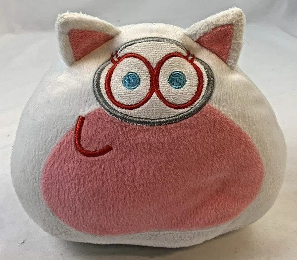 Jouet en peluche Pou Plush Cat Edition, blanc et rose, appli, Enfants & Bébés, Jouets | Peluches, Overige karakters, Chat, Autres marques