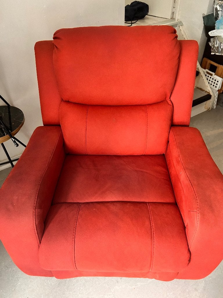 Fauteuil relaxe, Maison & Meubles, Enlèvement, Utilisé, Tissus