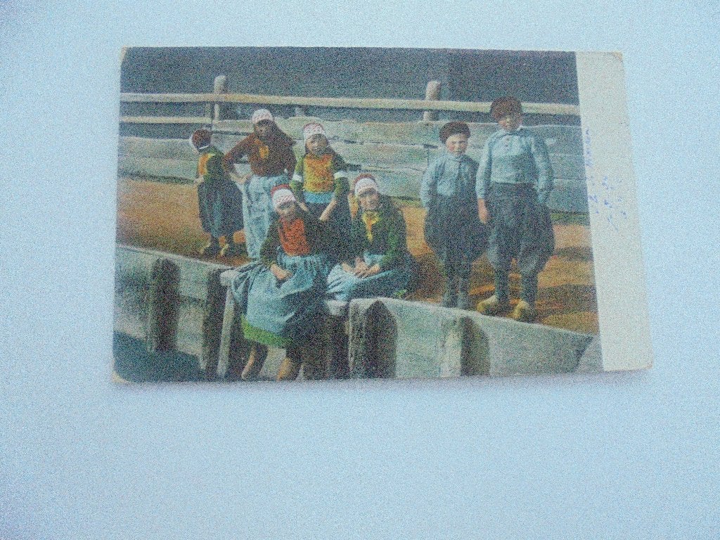 klederdracht, Ophalen of Verzenden, Voor 1920, Gelopen, Klederdracht