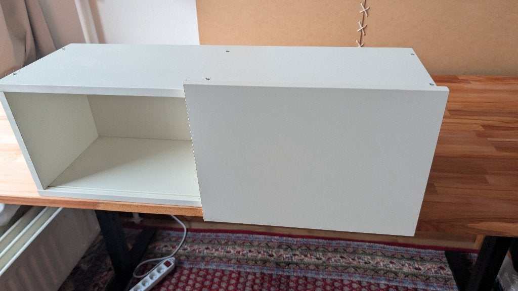 Étagère murale blanche IKEA, Ophalen, Gebruikt