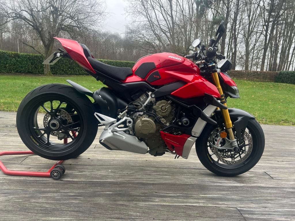 Ducati Streetfighter V4 S, Motoren, Motoren | Ducati, Particulier, Naked bike, meer dan 35 kW, 4 cilinders, Motorrijbewijs A, Handvatverwarming