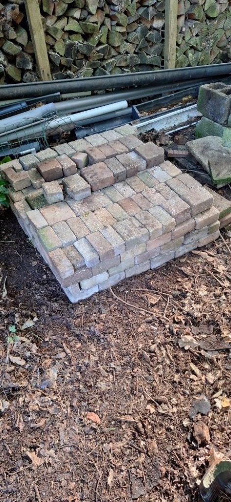 Gratis: klinkers 14x14, Béton, Enlèvement, Utilisé, Briques