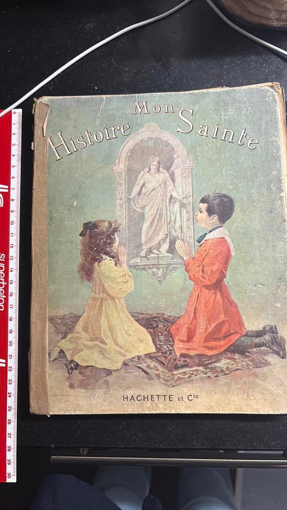 Livre ‘Mon Histoire Sainte’ original 1900, Antiek en Kunst, Ophalen of Verzenden