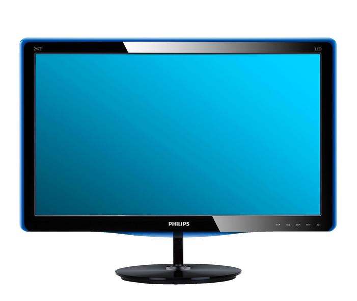 Philips 247E3LPHSU LED monitor, HD, 1 à 2 ms, 23,6, 60 Hz ou moins
