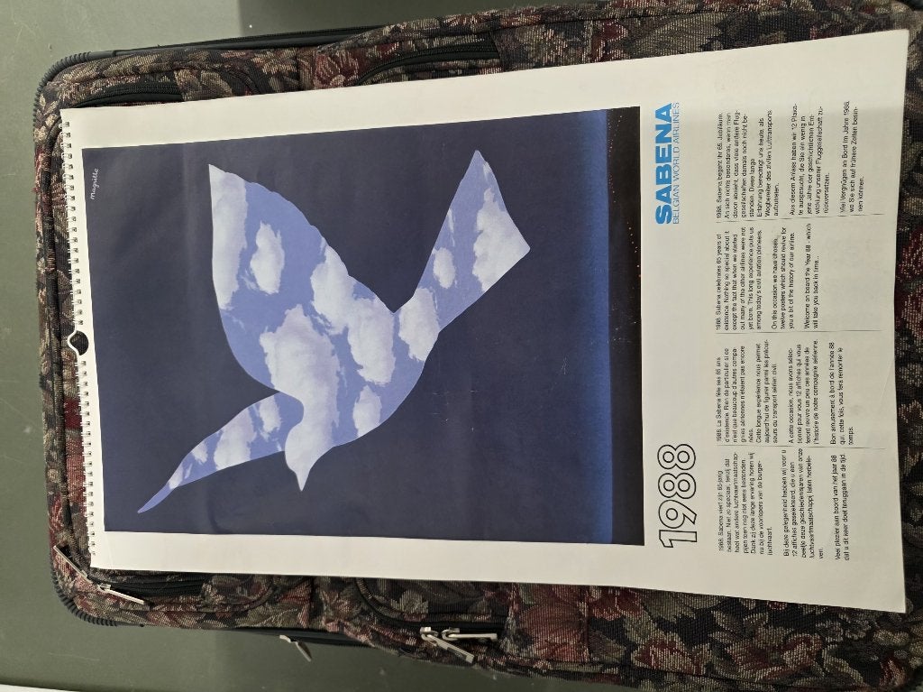 SABENA 1988 KALENDER - CALENDRIER, Ophalen