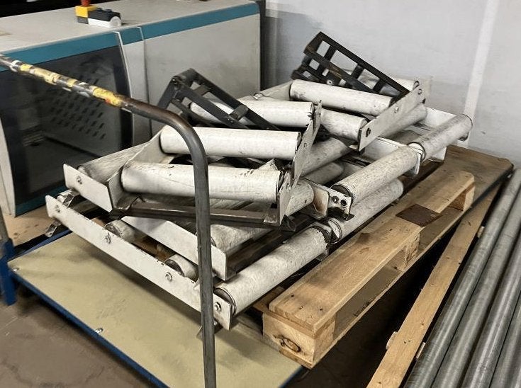 Partij transportrollen en rollenbanen, Doe-het-zelf en Bouw, Gereedschap | Machine-onderdelen en Toebehoren, Gebruikt, Ophalen