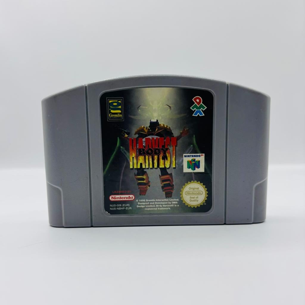 Body Harvest Nintendo 64, Games en Spelcomputers, Games | Nintendo 64, Ophalen of Verzenden, Zo goed als nieuw, Avontuur en Actie
