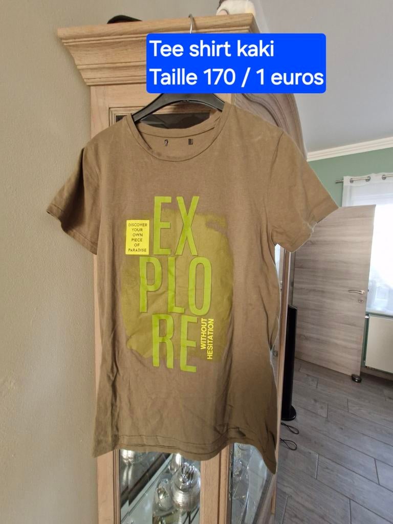 Tee shirt au choix prix et taille sur photos, Vêtements | Hommes, Enlèvement ou Envoi