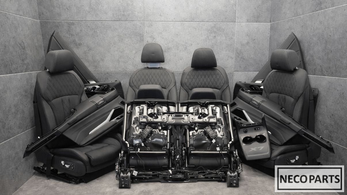 BMW X7 G07 LCI M-PAKKET 14KM INTERIEUR SET STOELEN VERWARMD, Auto-onderdelen, Gebruikt, -, -, Ophalen of Verzenden