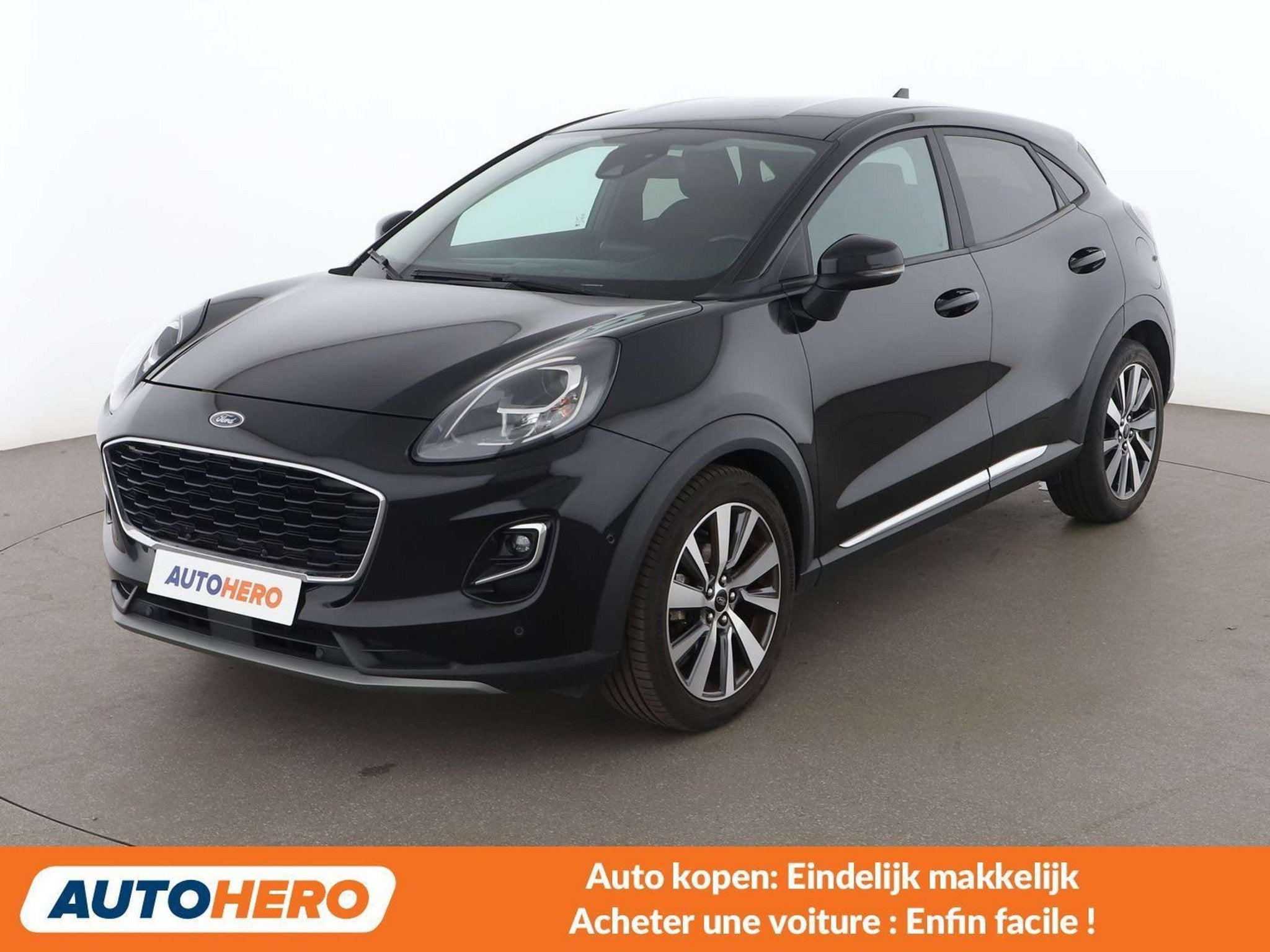 Ford Puma 1.0 EcoBoost Titanium X (bj 2020), Auto's, Ford, Voorwielaandrijving, Adaptive Cruise Control, Stof, Euro 6