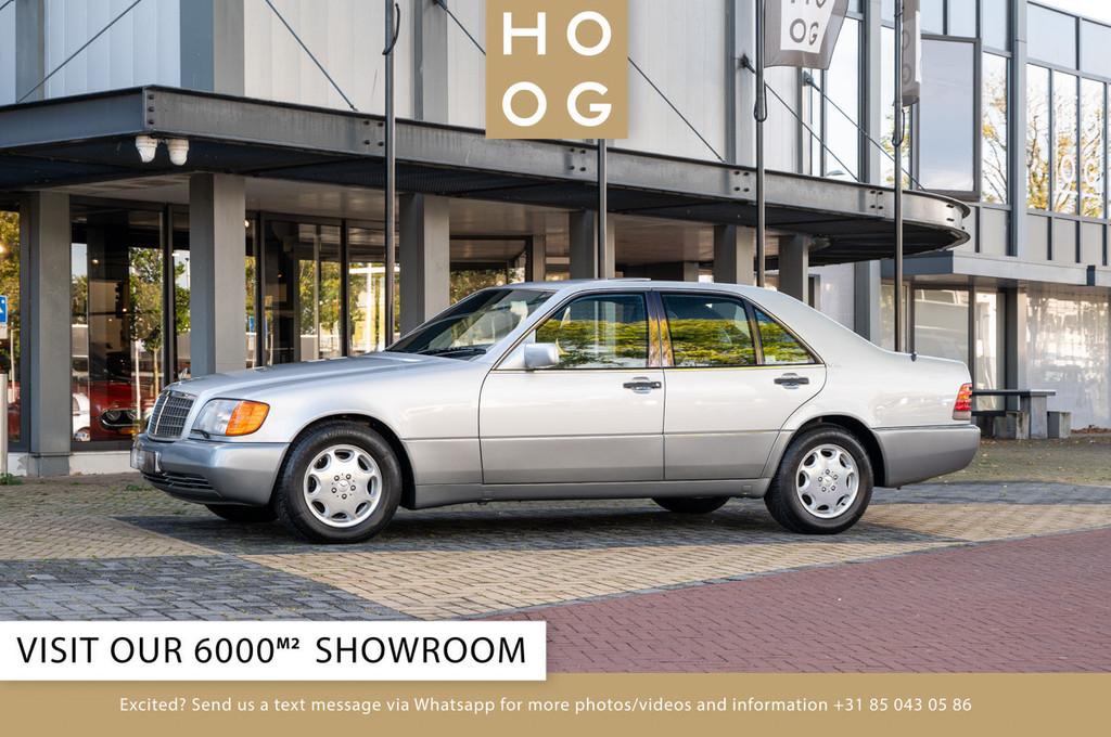Mercedes-Benz S-Klasse 600 SE V12 (W140) (bj 1991), Automaat, 4 deurs, Zwart, 408 pk