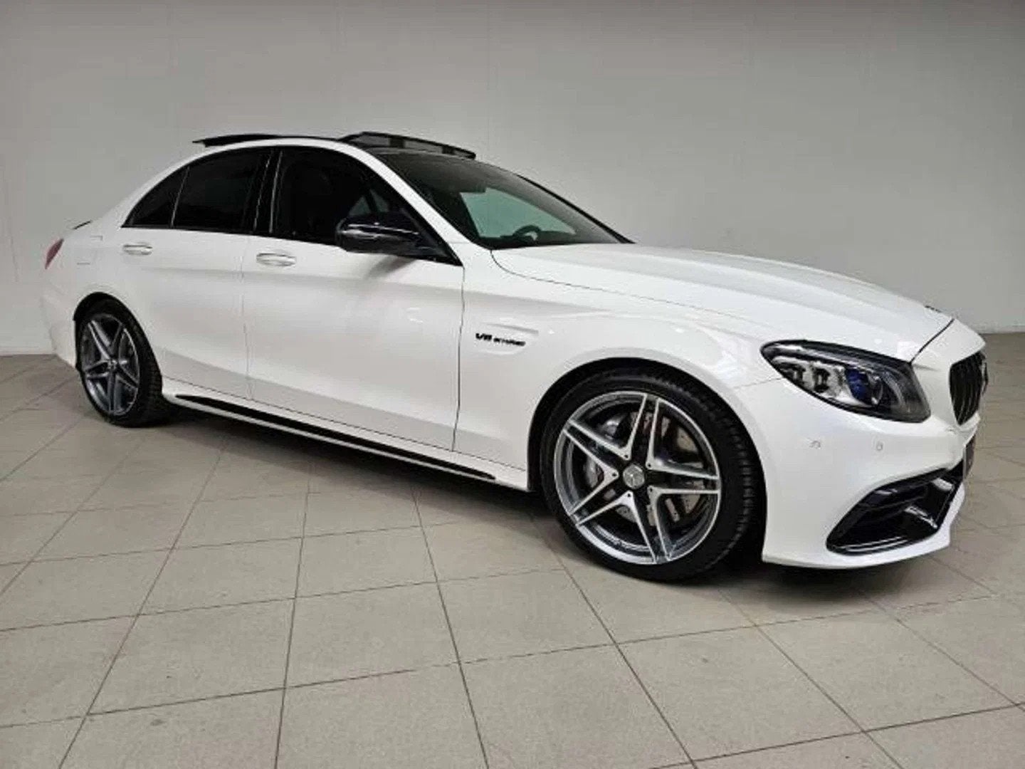 Mercedes-Benz C-CLASS 63 AMG C 63 AMG (automatique), Autos, Cuir, Noir, Automatique, Classe C