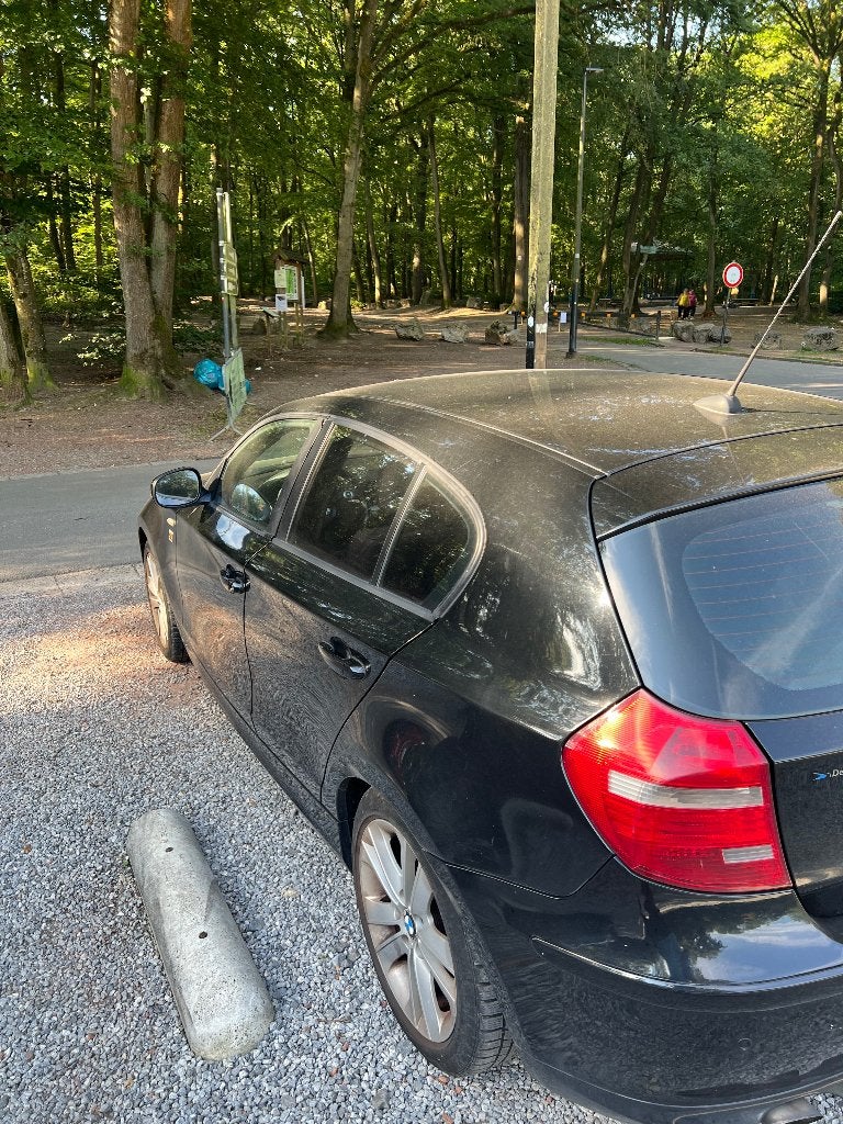 BMW série 1, Auto's, BMW, 1 Reeks, Zwart, Particulier, Euro 4