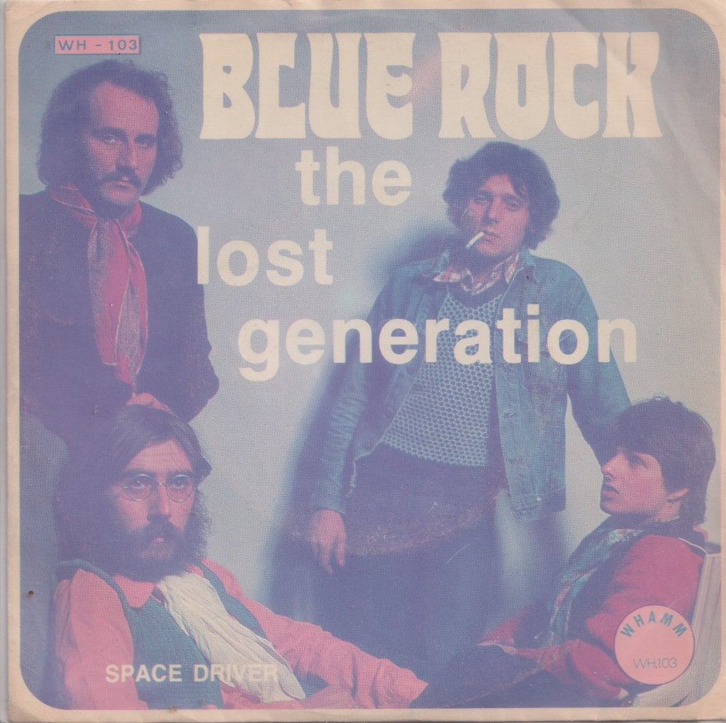 Blue Rock – The lost generation / Space driver - Single, Gebruikt, 7 inch, Single, Ophalen of Verzenden