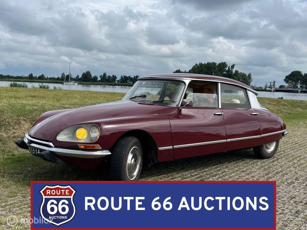 Citroën ID 19 | 1968 | Route 66 Auctions, Auto's, Oldtimers, Citroën, Zwart, Bedrijf, Handgeschakeld