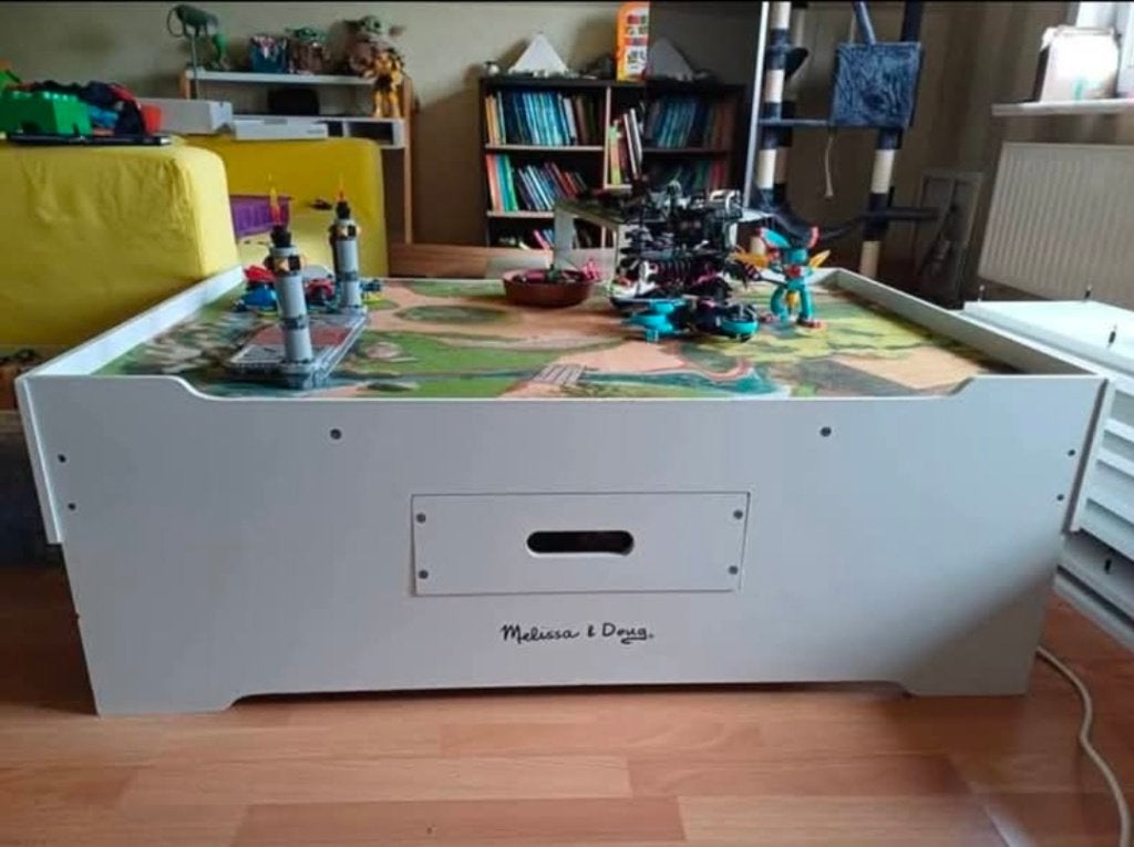 Lego tafel, speeltafel, trein tafel, Enfants & Bébés, Jouets | Duplo & Lego, Comme neuf, Lego, Enlèvement