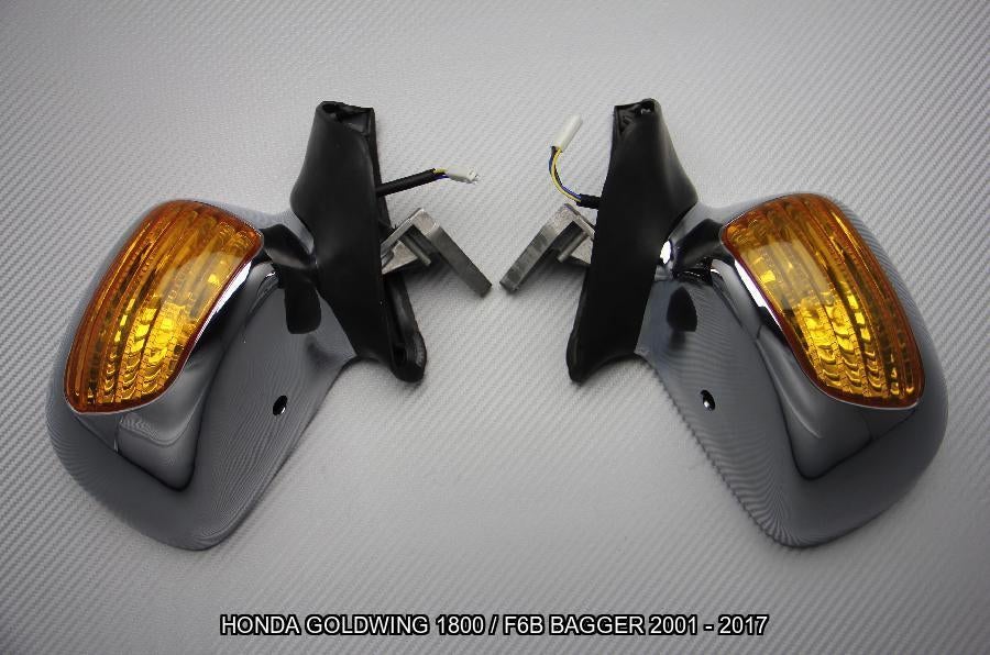 Set spiegels voor HONDA GOLDWING 1800 F6B BAGGER 2001 - 2017
