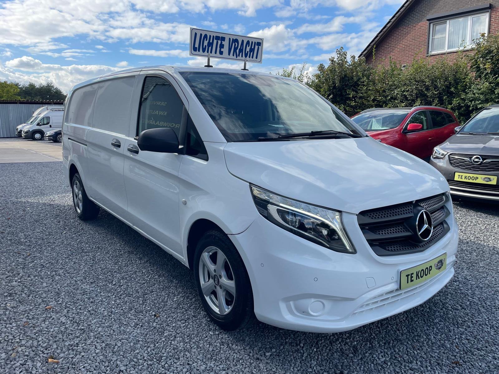 Mercedes Vito 110Cdi 2020 Euro 6b Start rijd goed GEKEURD, Achat, Entreprise, 3 places, Noir