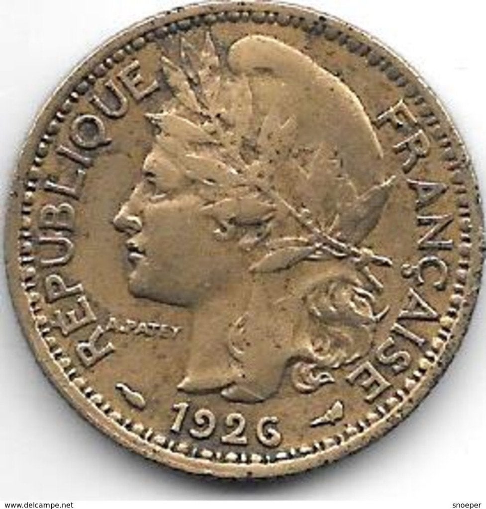 Cameroun cameroon 1 franc 1926 km 2 vf+, Envoi, Autres pays, Monnaie en vrac