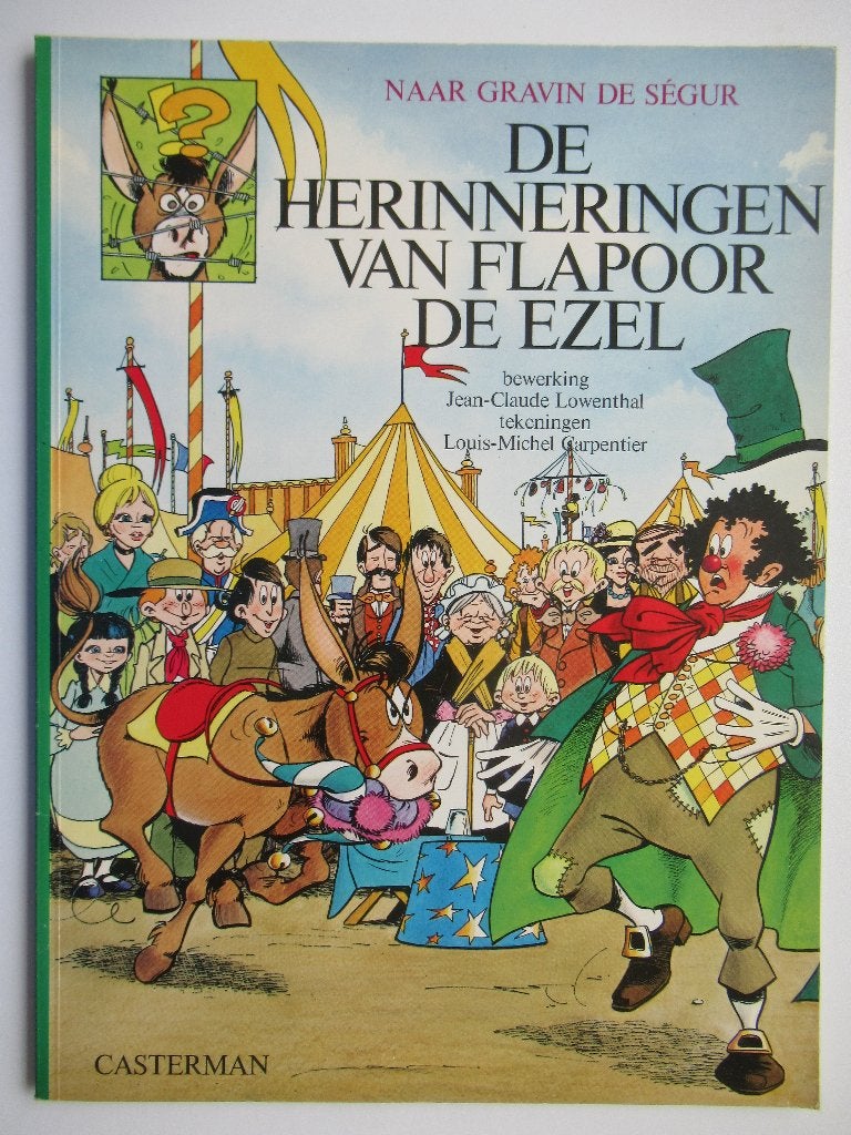 gravin de segur...nr.4...flapoor de ezel...........1st, Boeken, Ophalen of Verzenden, Zo goed als nieuw