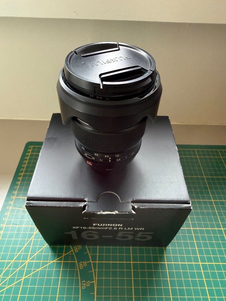 Fuji Fujinon Fujifilm XF 16-55mm f/2.8 R LM WR, Audio, Tv en Foto, Ophalen, Fujifilm, Telelens, Zo goed als nieuw