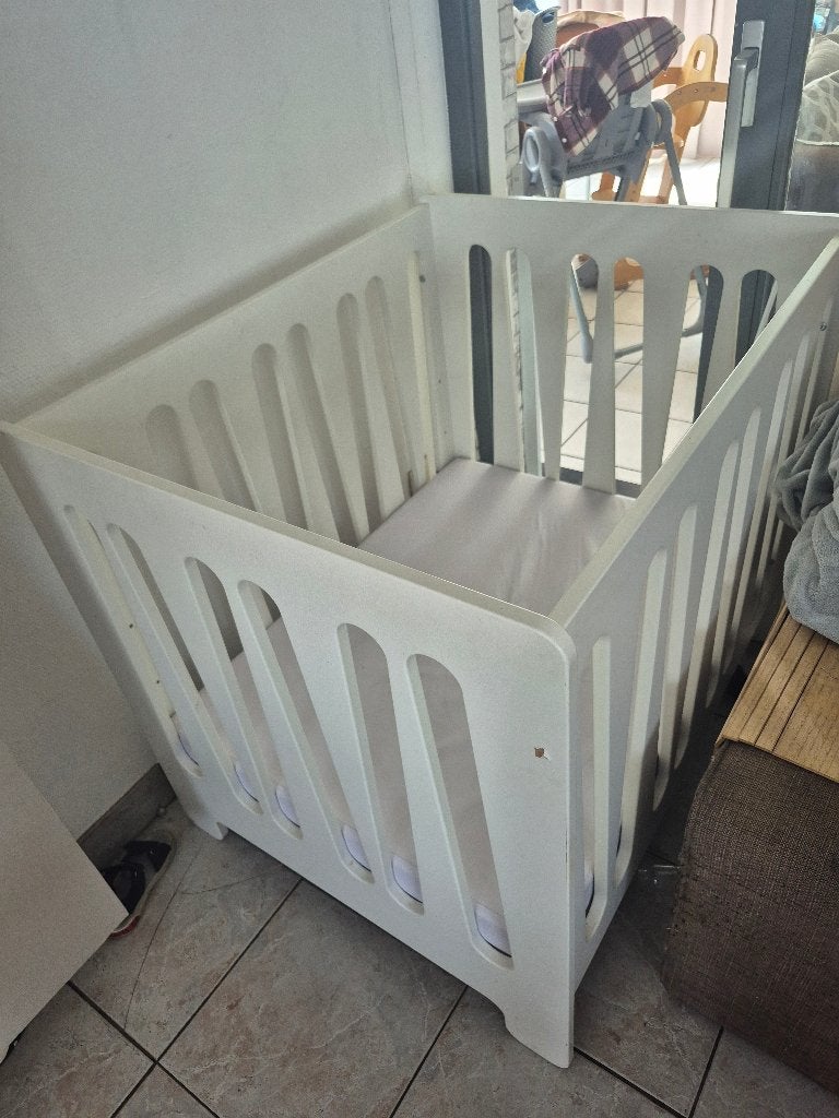 Park met matras quax, Kinderen en Baby's, Babyparken, Ophalen, Gebruikt, Vierkant, In hoogte verstelbaar