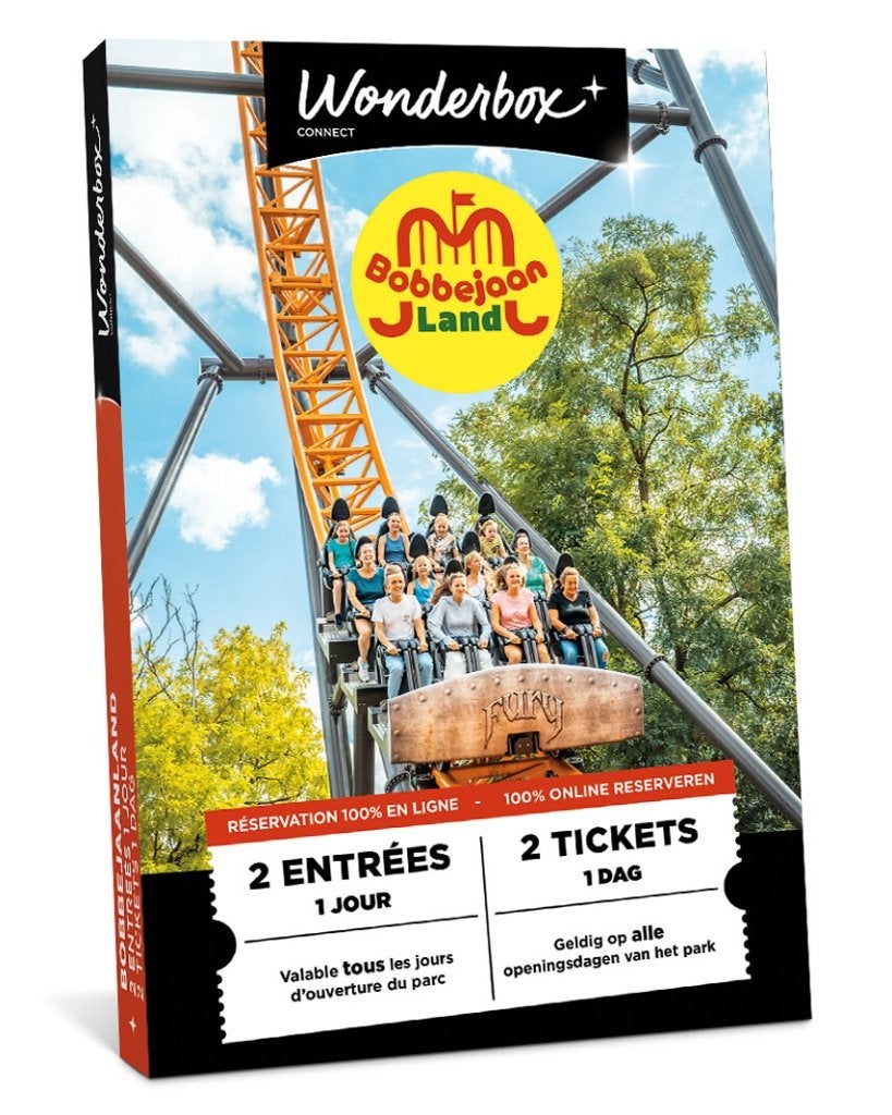 2 tickets te koop voor Bobbejaanland, Twee personen, Ticket of Toegangskaart