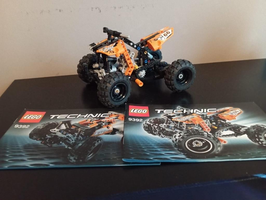 LEGO Technic 9392 Quad - compleet s/doos, Lego, Compleet, Ophalen of Verzenden, Zo goed als nieuw