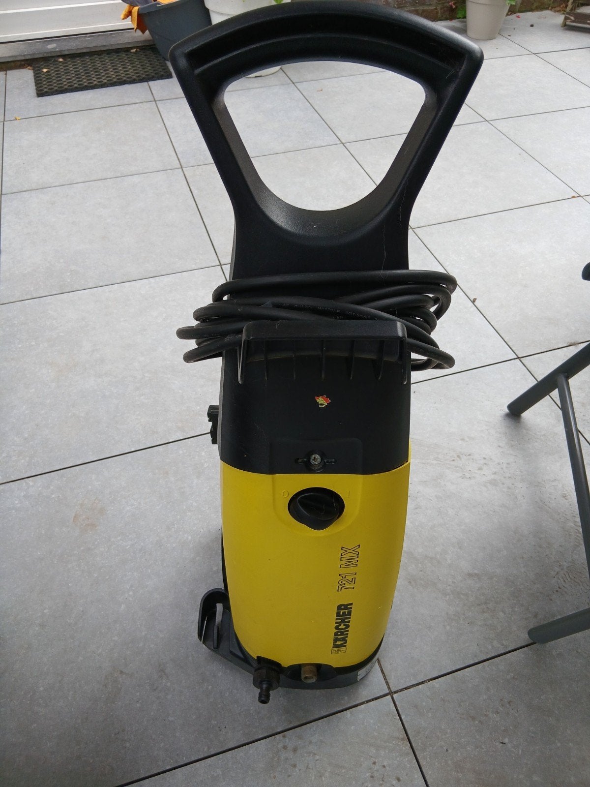 Karcher 721MX, Enlèvement