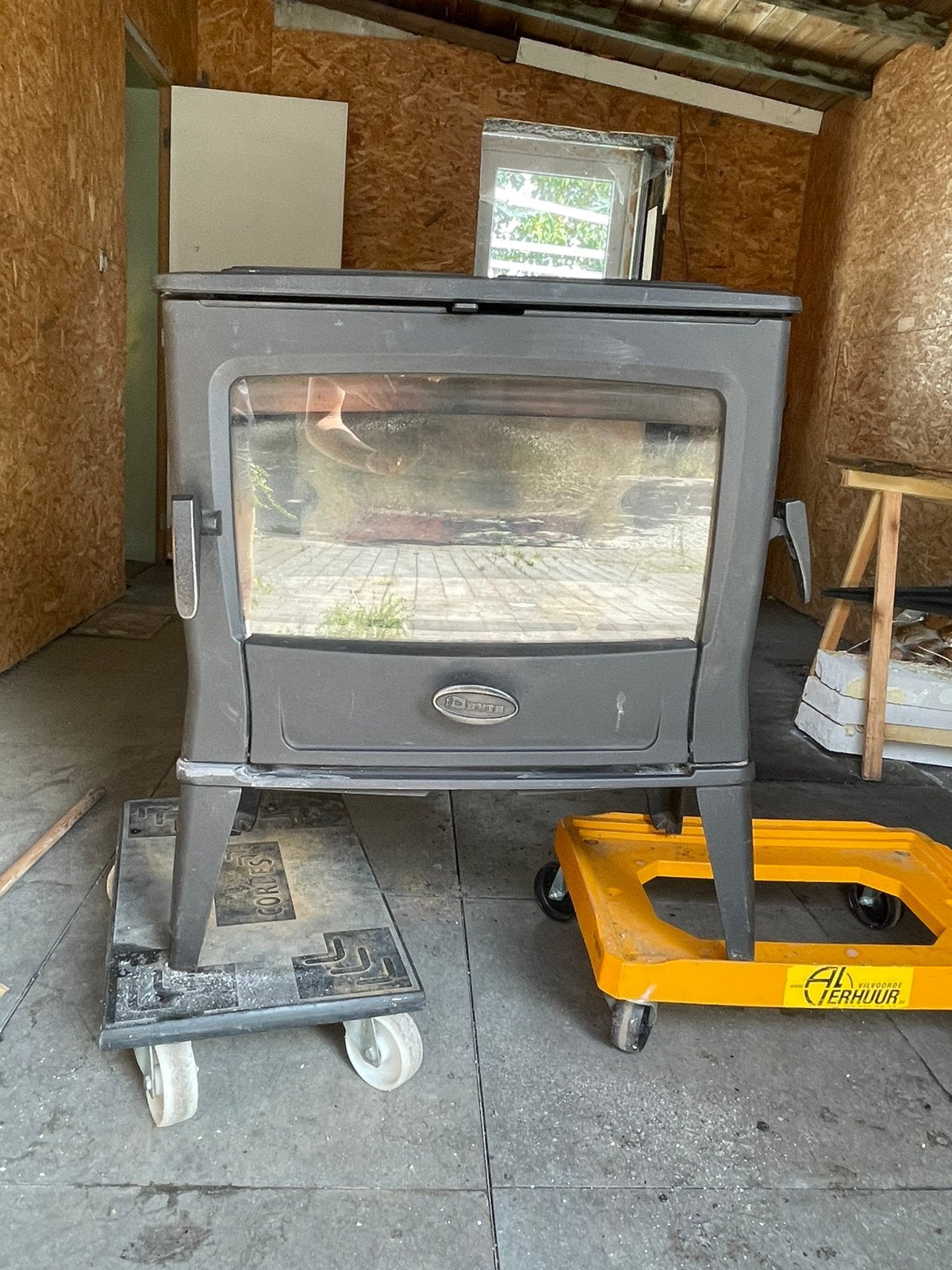 Dovre TAI55M Multifuel Kachel (Hout & Kolen) –Gietijzer 11kW, Huis en Inrichting, Ophalen, Gebruikt, Vrijstaand, Hout