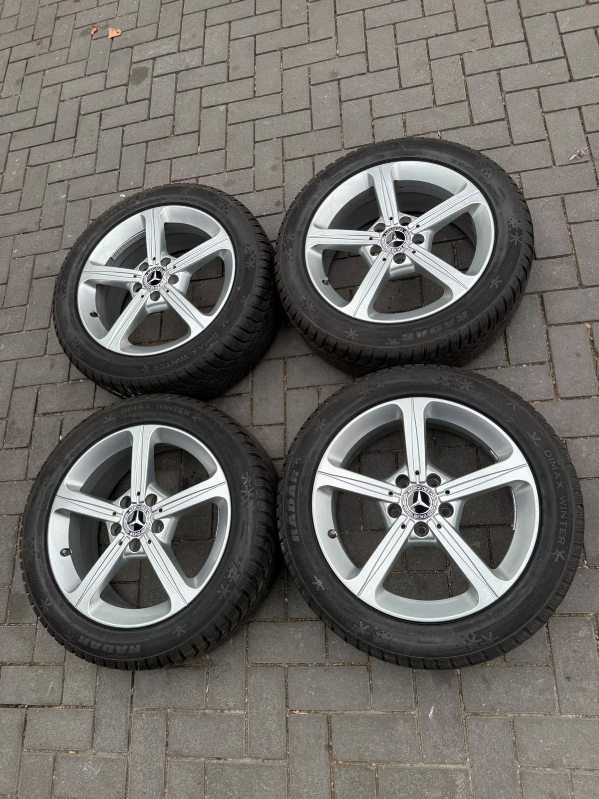 JANTES Classe A et CLA – 205/55 R17, Enlèvement, Jante(s)