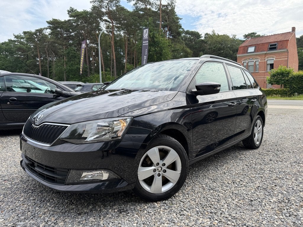 Skoda Fabia break DSG AUTOMAAT 1.2B EURO6b '16 + 12M GARANTI, Auto's, Automaat, Stof, Gebruikt, 109 g/km