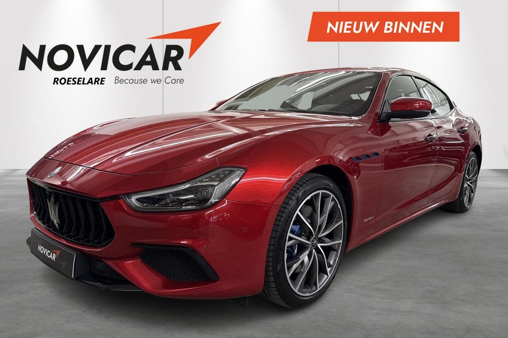 Maserati Ghibli 2.0 MHEV Automaat GranSport FENICE 1 OF 50, Auto's, Maserati, Automaat, 4 deurs, Gebruikt, 1878 kg