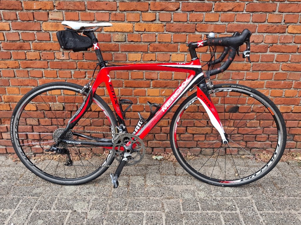 Eddy Merckx racefiets, Fietsen en Brommers, Carbon, 15 tot 20 versnellingen, 53 tot 57 cm, Ophalen