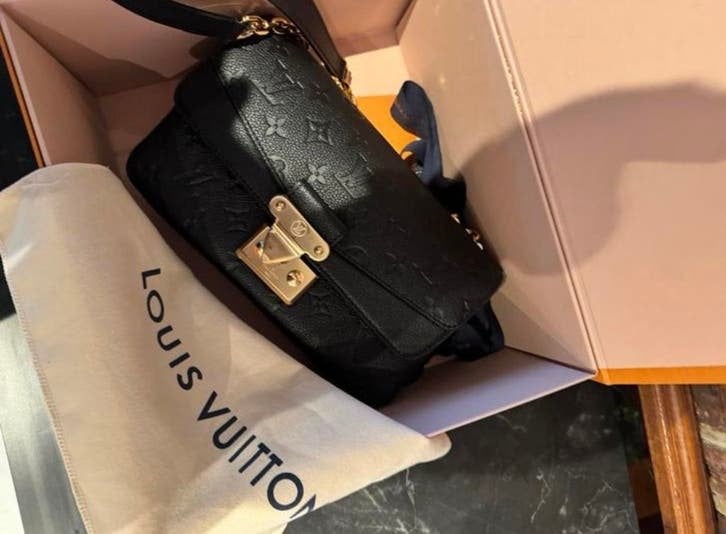 Louis Vuitton Tas –nieuw, met aankoopbewijs zwart/goud, Ophalen, Zwart
