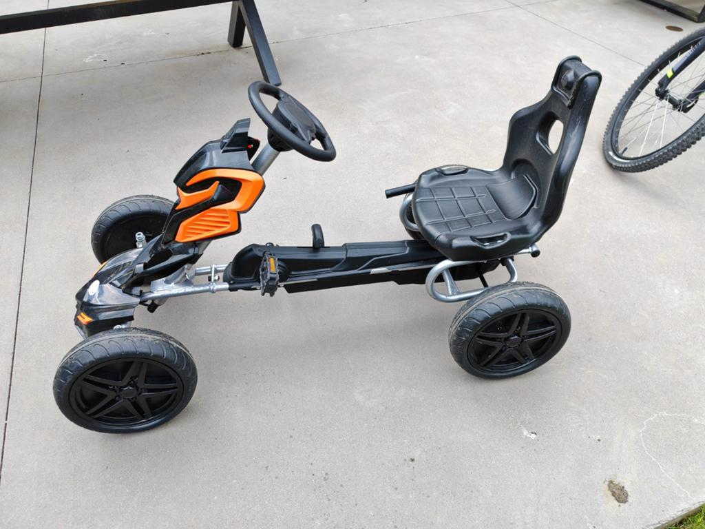 Kart à pédales enfant – Style Racing – Très bon état, Kinderen en Baby's, Speelgoed | Buiten | Skelters, Ophalen