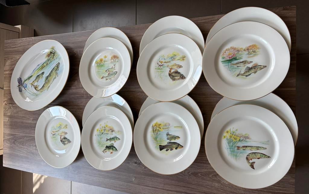 Limoges vis, Antiek en Kunst, Ophalen