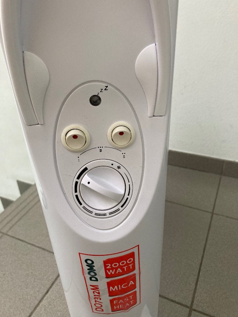 Mobiele elektrische verwarming, Ophalen