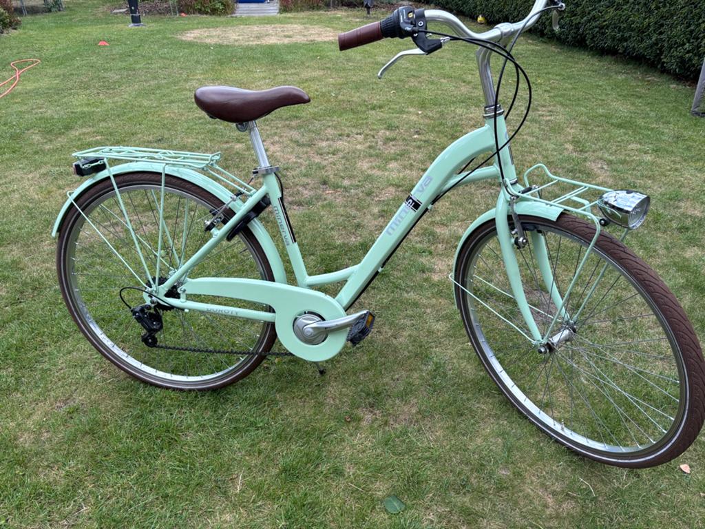 Damesfiets Minerva, Fietsen en Brommers, Fietsen | Dames | Damesfietsen, Ophalen, Zo goed als nieuw