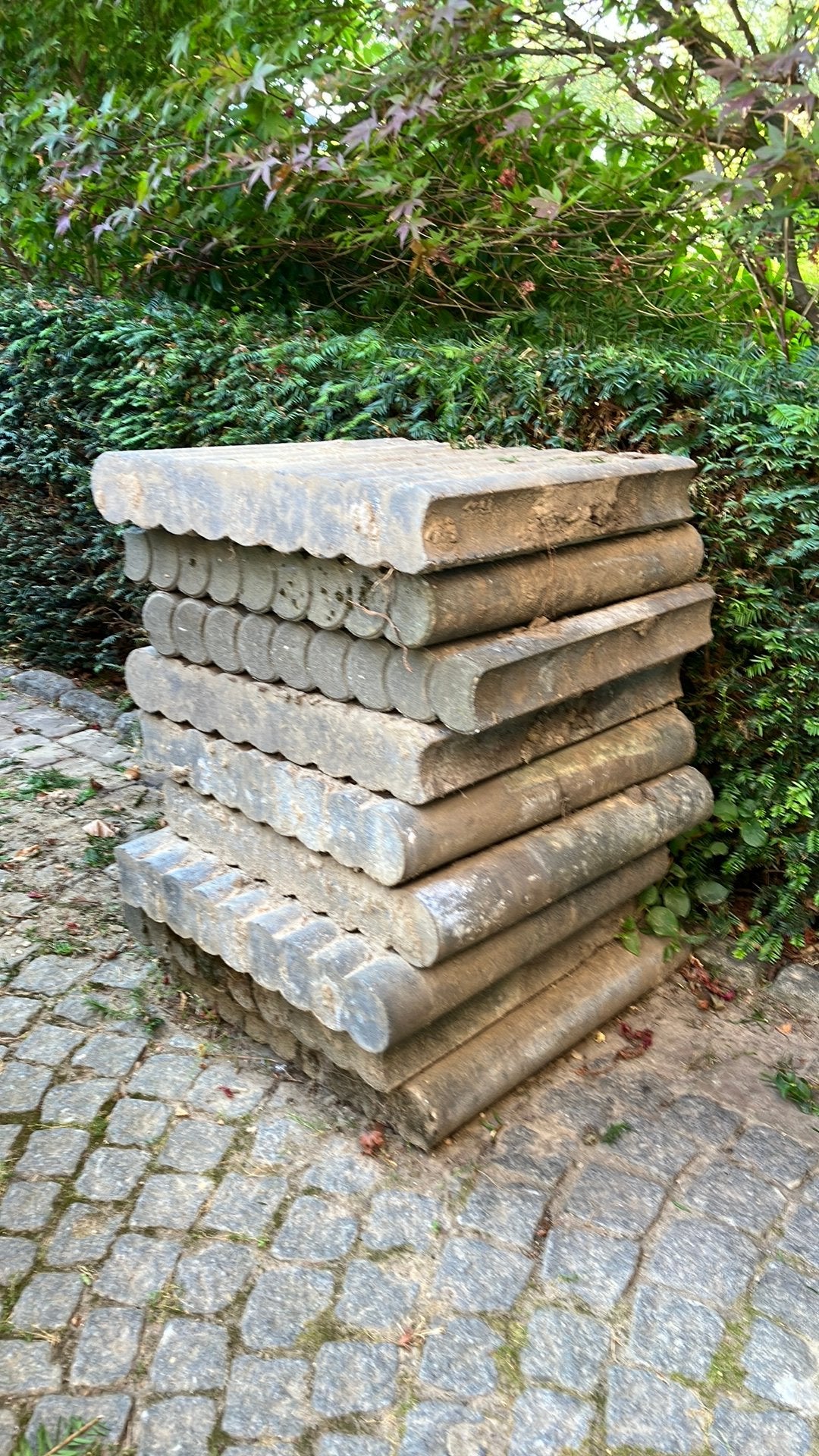 Boordstenen 50x 50 gratis 7 stuks, Ophalen, Zo goed als nieuw