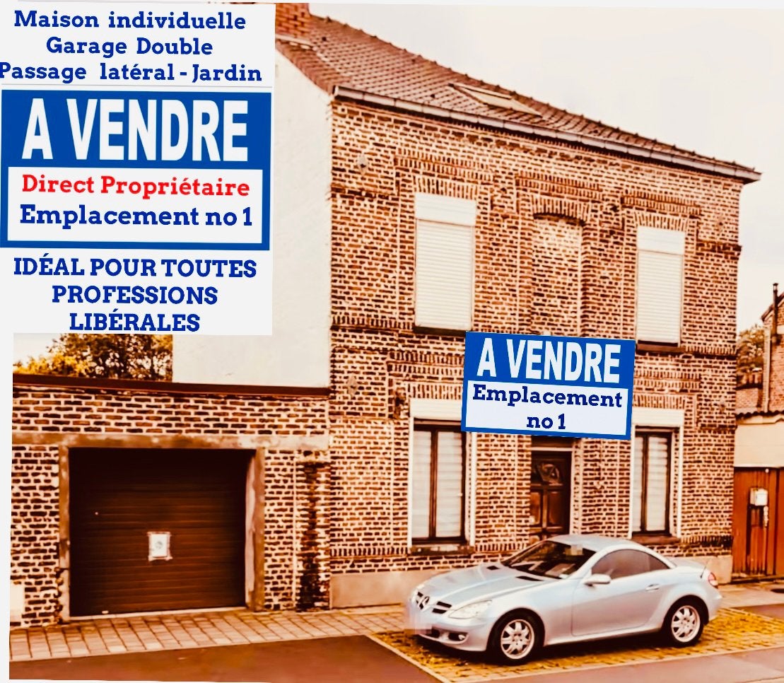EMPLACEMENT N1 MAISON D'habitation -- Mixte Professionnel, Immo, Maisons à vendre, 24 m², Ventes sans courtier, Province de Hainaut