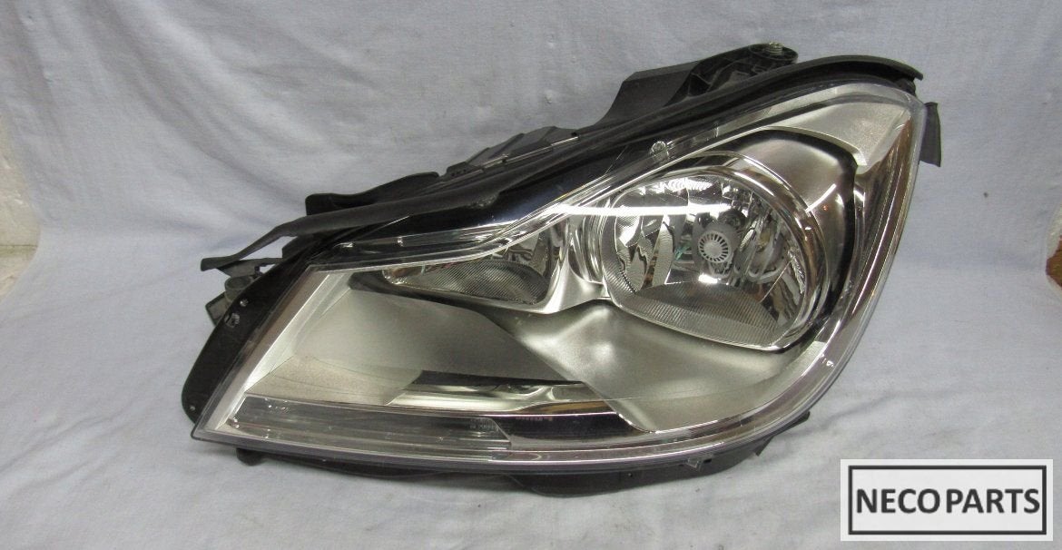 MERCEDES C KLASSE W204 FACELIFT KOPLAMP ALLES LEVERBAAR!!, Gebruikt, -, Ophalen of Verzenden, -