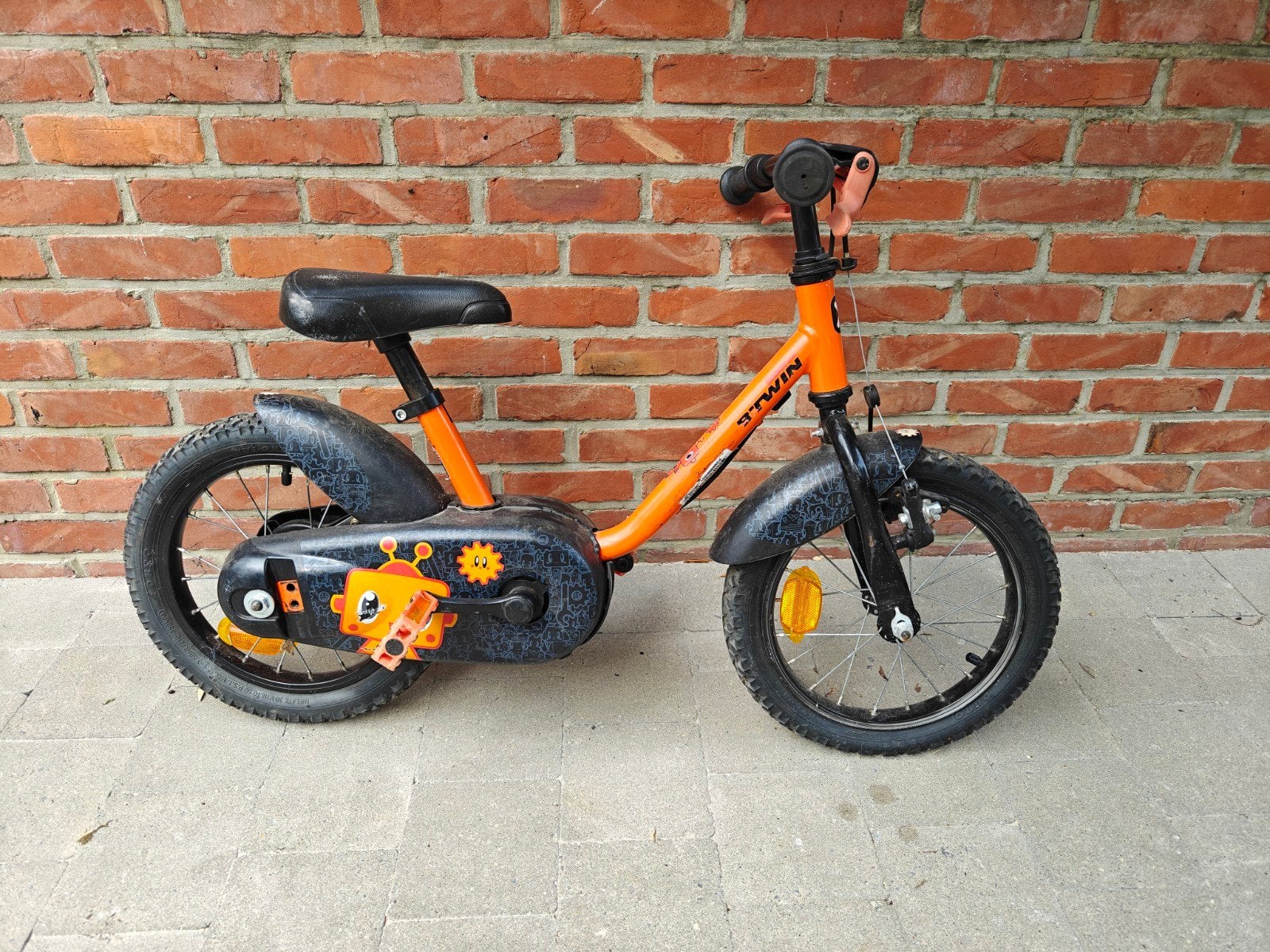 Vélo 14 pouces, Enlèvement, Utilisé, Btwin Decathlon, Frein à disque