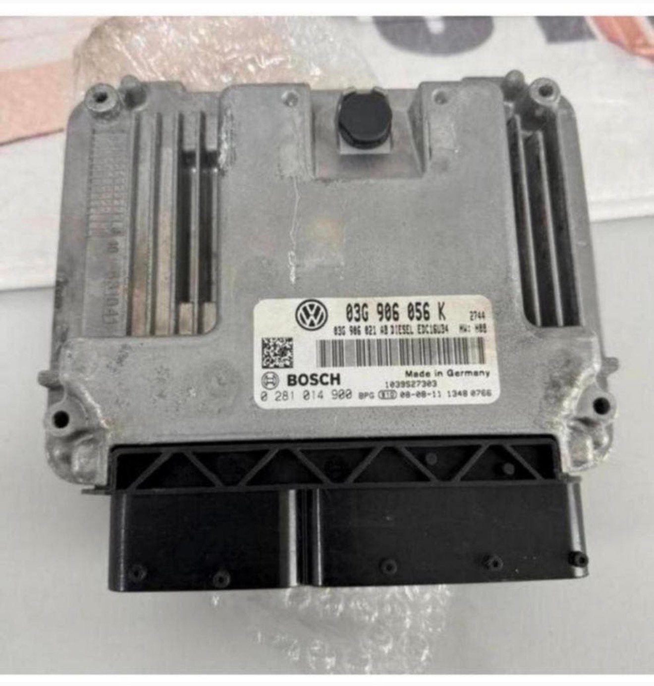Moteur ECU VW Golf 5 MK5 1.9 TDI 03G906056K 0281014900, Enlèvement ou Envoi, Volkswagen