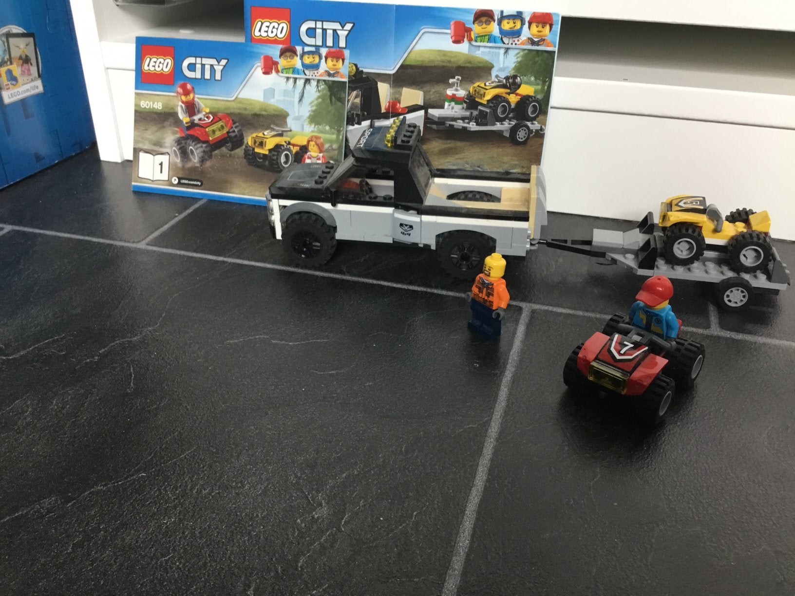 LEGO CITY truck, Ophalen, Lego, Inclusief instructies, City
