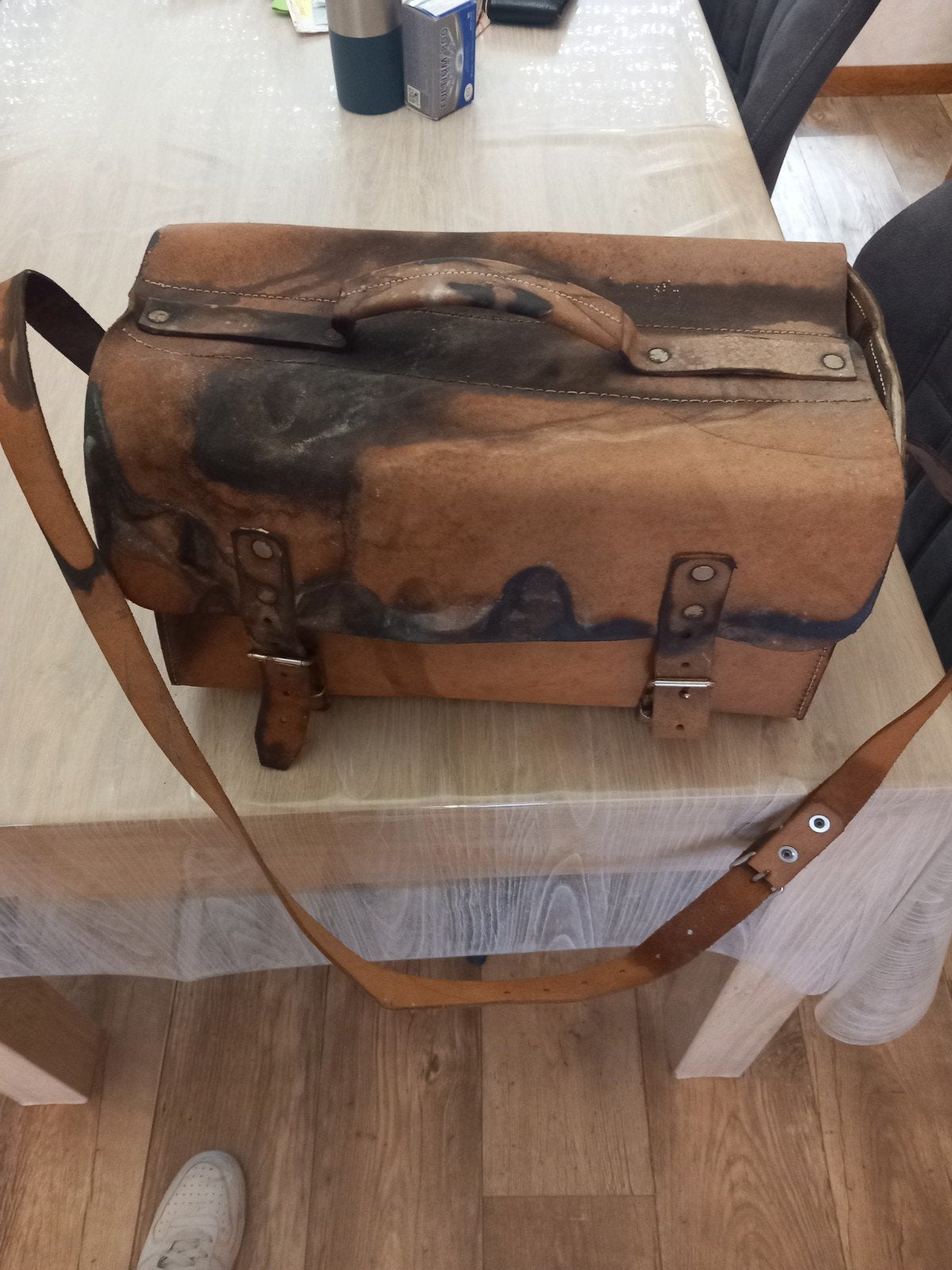 Sac outils en cuir, Bricolage & Construction, Enlèvement ou Envoi