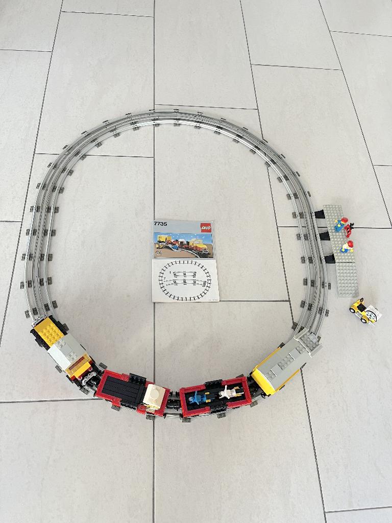 LEGO Train - 7735 Le train de marchandises, Enlèvement ou Envoi, Utilisé, Complet, Lego