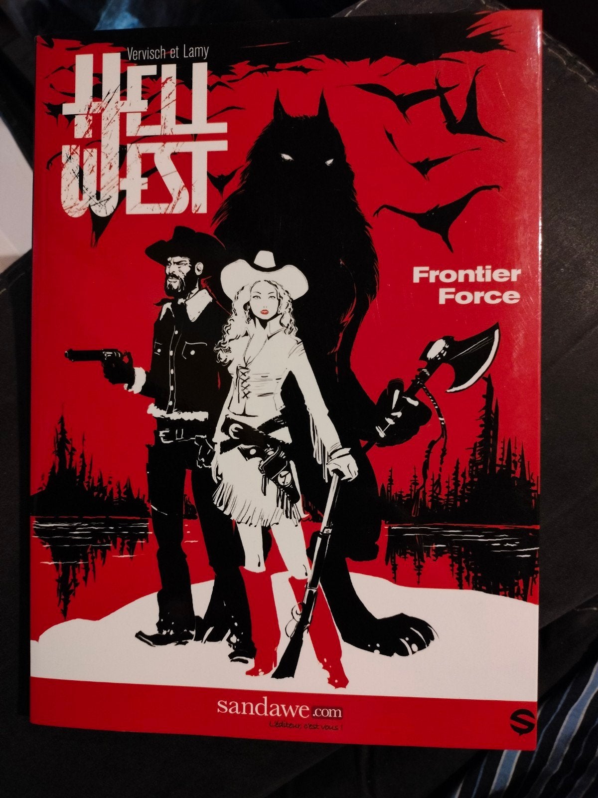 Hell West Frontier Force - Vervisch et Lamy, Eén stripboek, Vervisch et Lamy, Nieuw, Ophalen of Verzenden