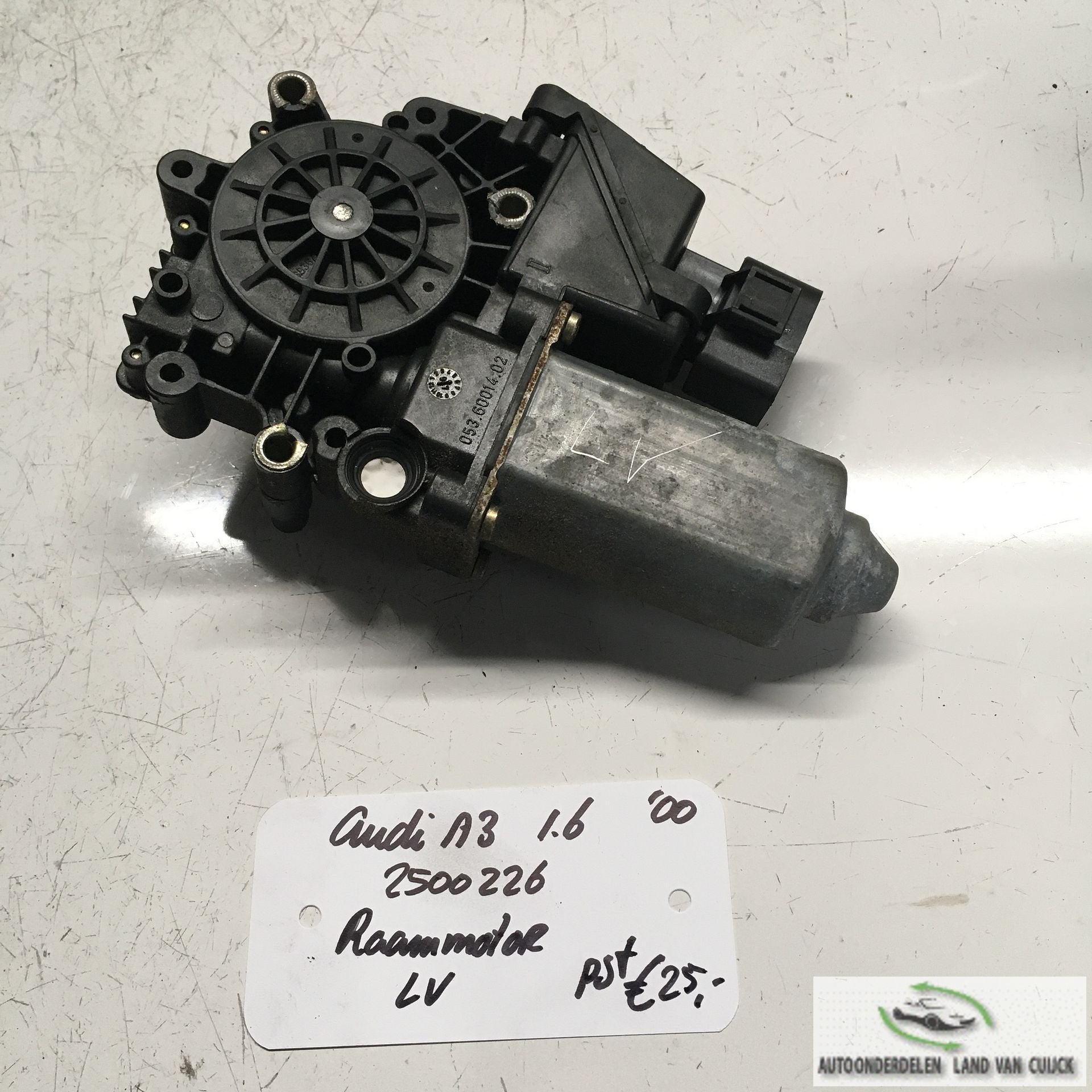 Audi A3 1.6 2000 2500226  Raammotor Linksvoor, Gebruikt, -, -, Ophalen of Verzenden